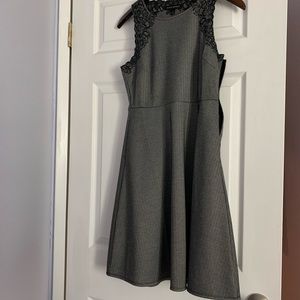 Banana Republic herringbone patterned dress